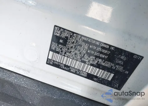 2021 Toyota Rav4 Xle из США, поврежденный, VIN 2T3P1RFV2MC191104